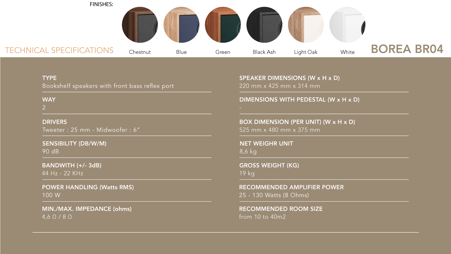 Technical Specification _Borea_BR04_black